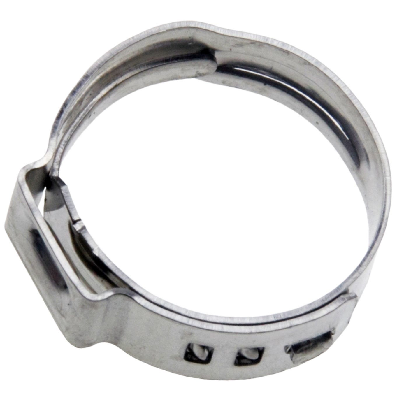 ALKAN 1-Ohr-Klemmen Mini-Schlauchschellen Klemmschelle 1-Ohr-Klemmen Leitungsschelle Schlauchklemmen Ein-Ohr-Klemmen Satz aus EDELSTAHL 6-21mm 70-tlg. + 1 x Schlauchklemmenzange Schlauchschellenzange