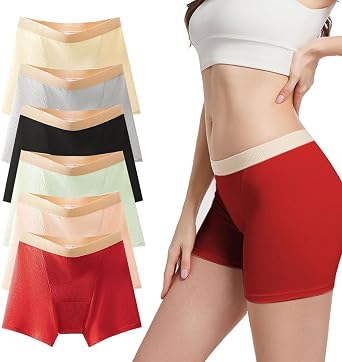 Incontinence Protective Boxer Briefs, Plus Size Underwear, Reusable Shorts for Women, Adult Washable Underwear