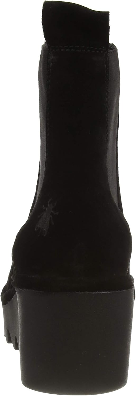FLY London Women's Bagu233fly Chelsea Boots, black, 7/7.5