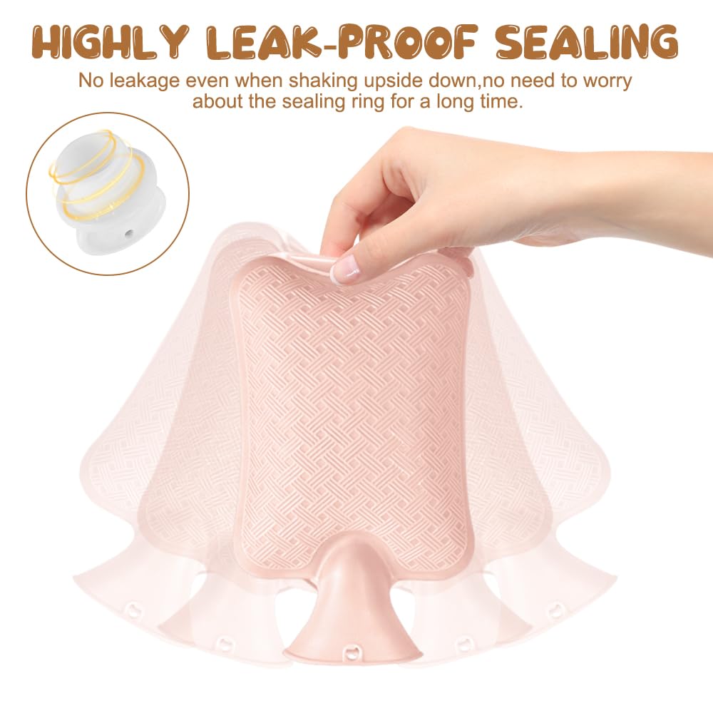 Capybara Hot Water Bottle, Plush Hand Warmer With 500ml Kids Hot Water Bottle, Animals Hot Water Bottles Can Warm Hands And Feet, For Kids, Babies - View #7