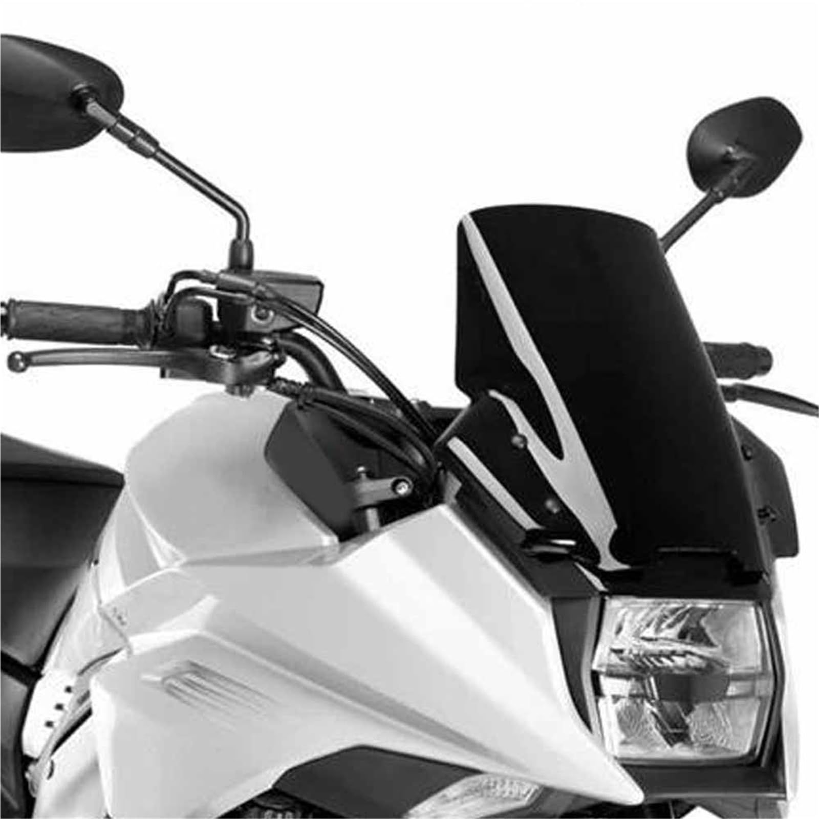 Parabrezza Da Turismo Per Moto A Doppia Bolla Deflettore Antivento Nero Per Suzuki Katana GSX-S1000S GSXS 1000 S 2019 2020 2021 2022