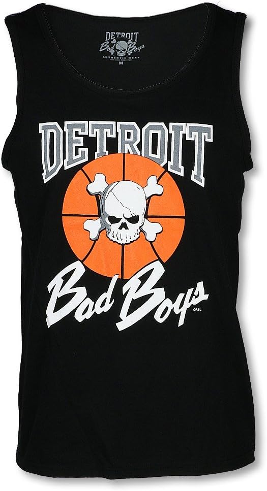 Detroit Pistons Bad Boys Apparel Historic タンクトップ メンズ 絶品 Nba