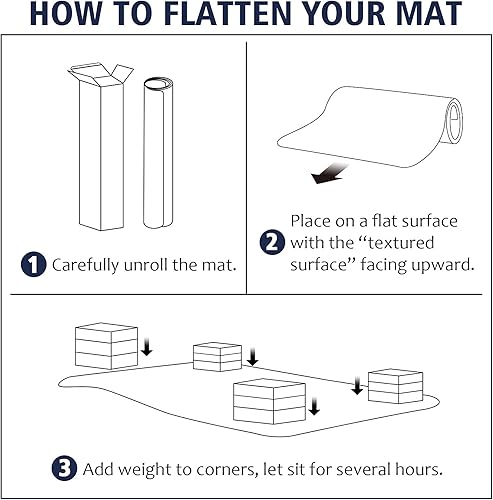 Miniatura 8 de Tapete para silla para suelo de madera dura, protector de suelo transparente de 48 x 36 pulgadas para silla rodante, tapete de plástico de fácil