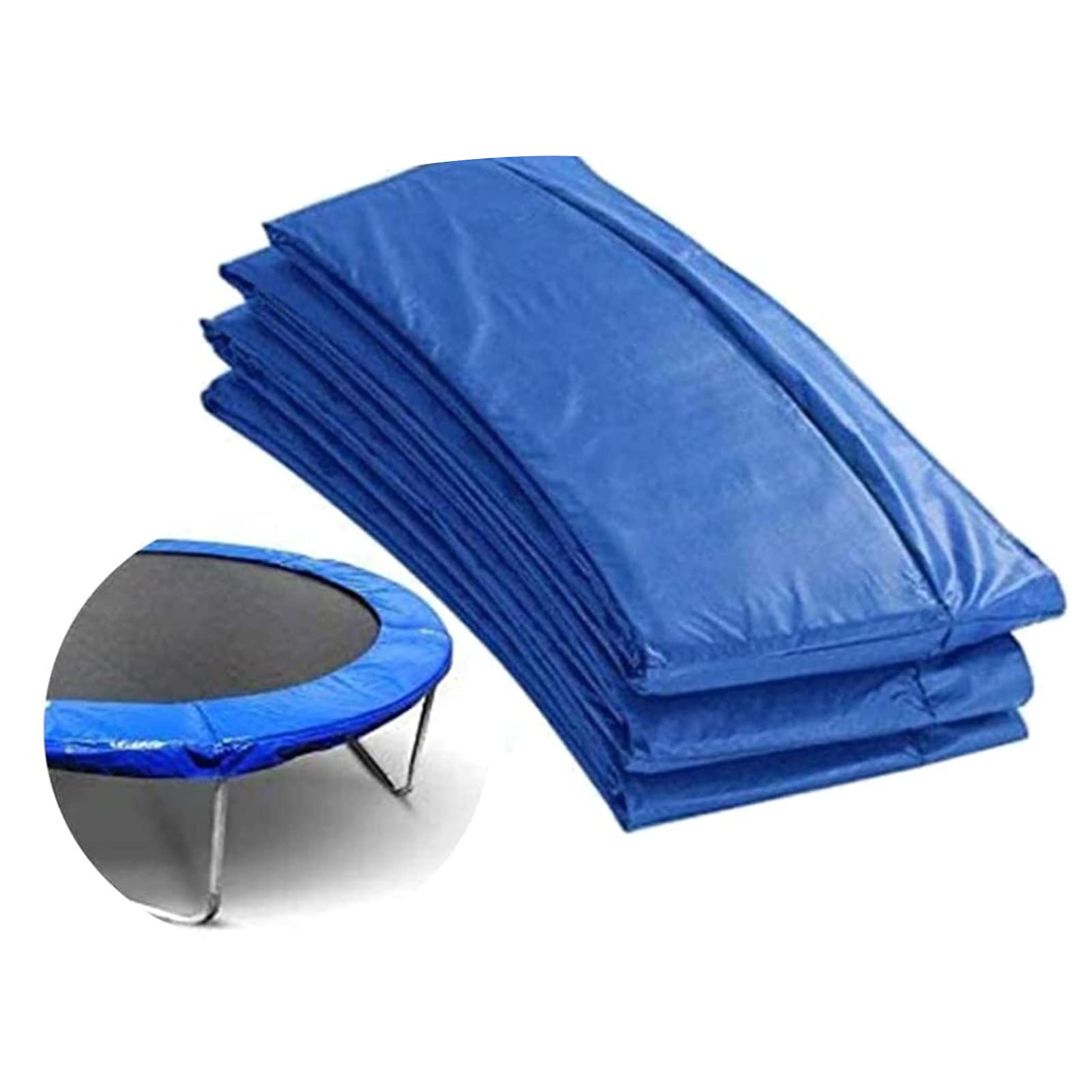 Replacement Trampoline Surround Pads, Foam Trampoline Safety Spring Cover Side Protective Cover Padding Mat Trampoline Cover Compatible with Round Frames
