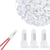 Vista 11 de Nilight Kit surtido de terminales aislados con grifo T y cable sin soldadura de empalme rápido, 100 unidades 22-18 18-14 12-10 AWG T Tap