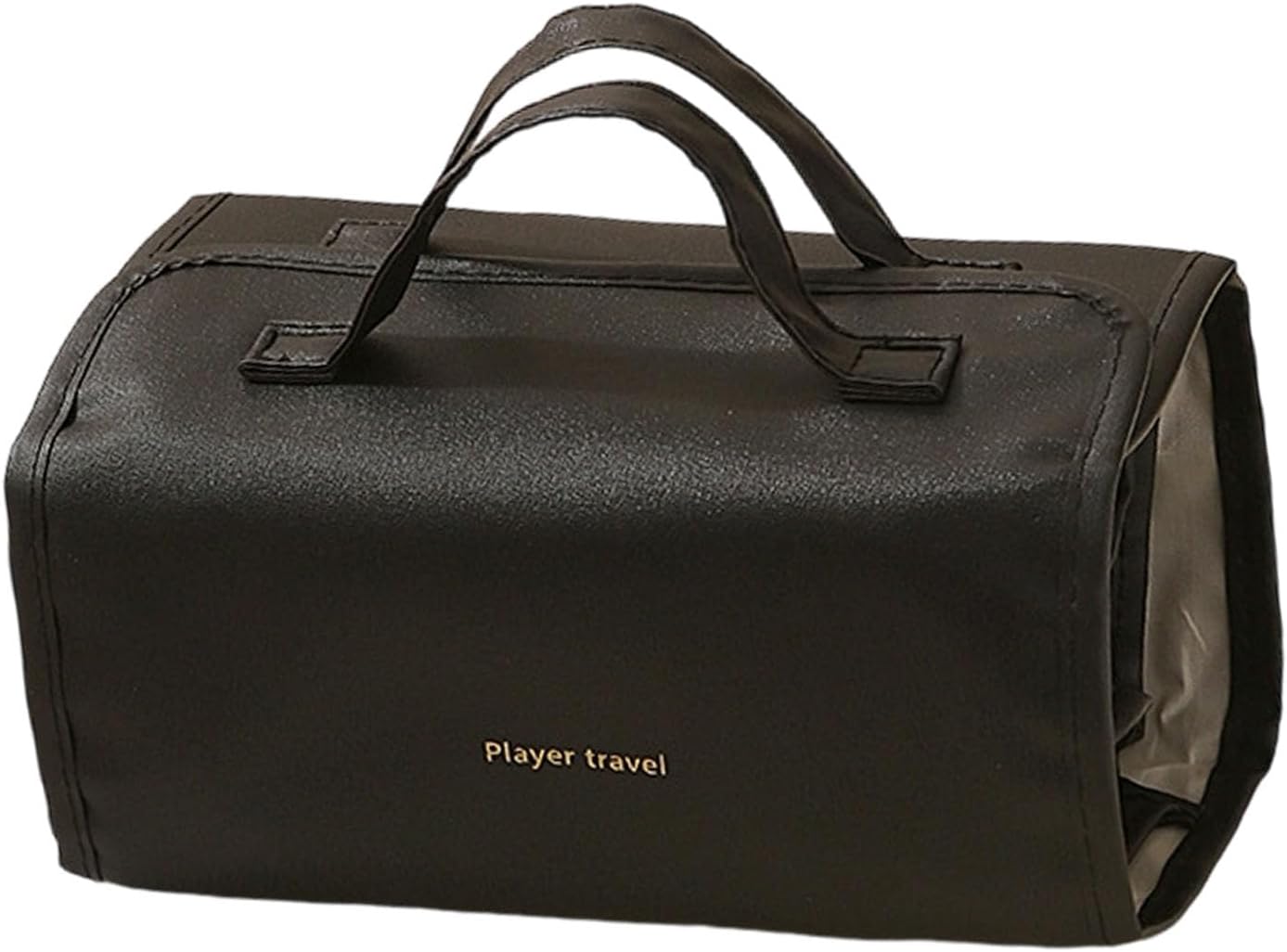 Foldable Storage Case for Beauty Items with Separate Compartments Ideal for Vacation or Business Trip Flexible Cosmetic Storage Case