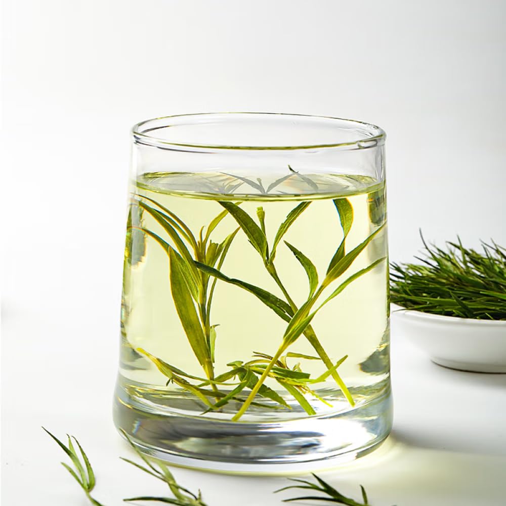 SIJIYUNLI-Bamboo Leaf Tea 20g/0.7oz Original ecological bamboo leaves without any additives bring a cool and refreshing feeling in hot summer - Image 3