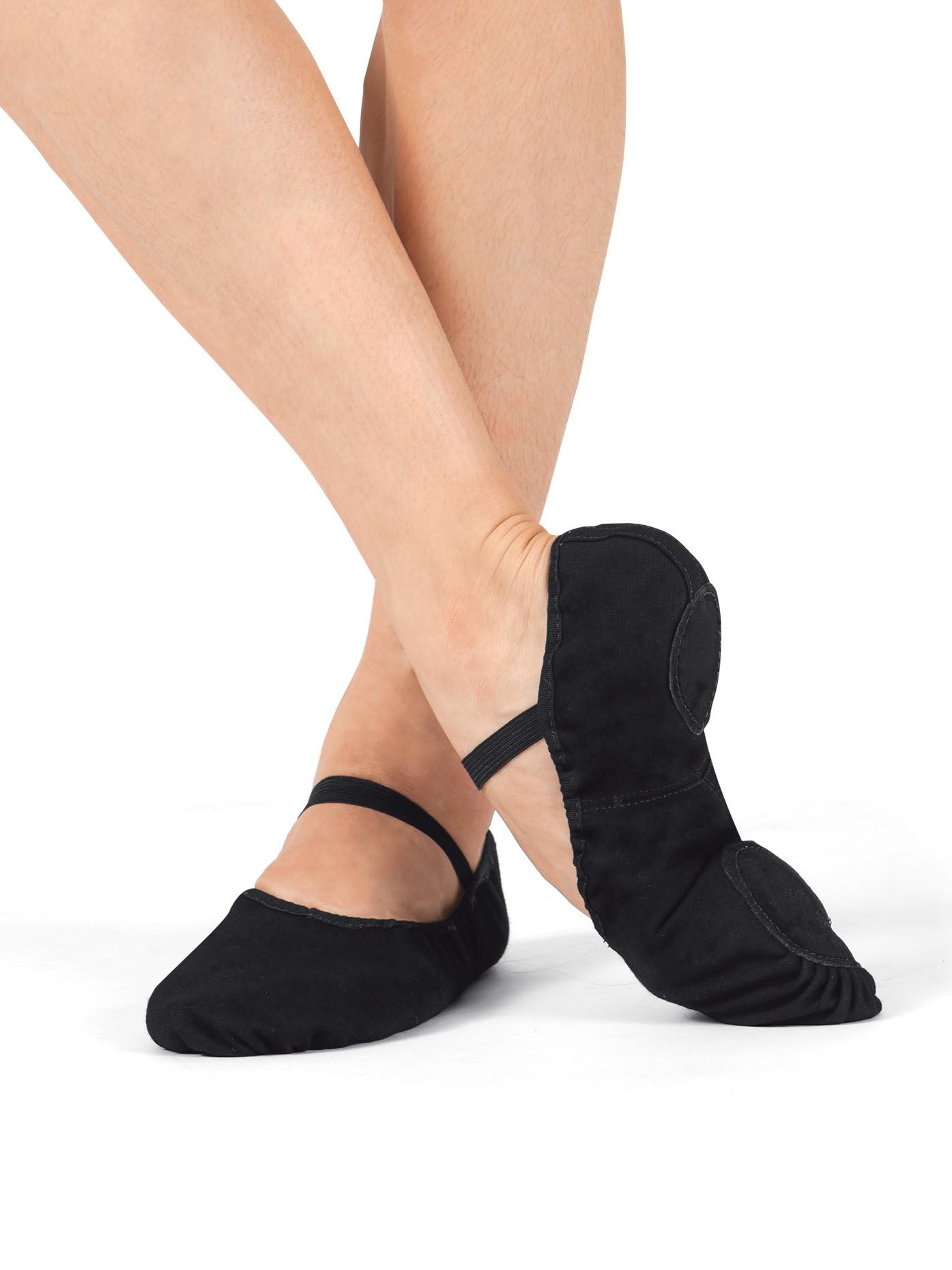 So Danca Women's SD-SD16_Blck Ankle Strap Ballet Shoe, Pink, 4 Big Kid