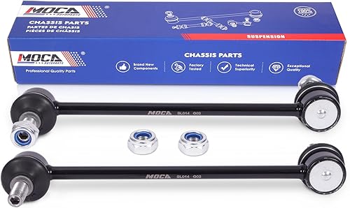 Miniatura 10 de Juego de 2 barras estabilizadoras delanteras compatibles con Buick, para Chevrolet, GMC, Isuzu, Oldsmobile, Saab - 02-06 Trailblazer EXT 4.2L 5.3L