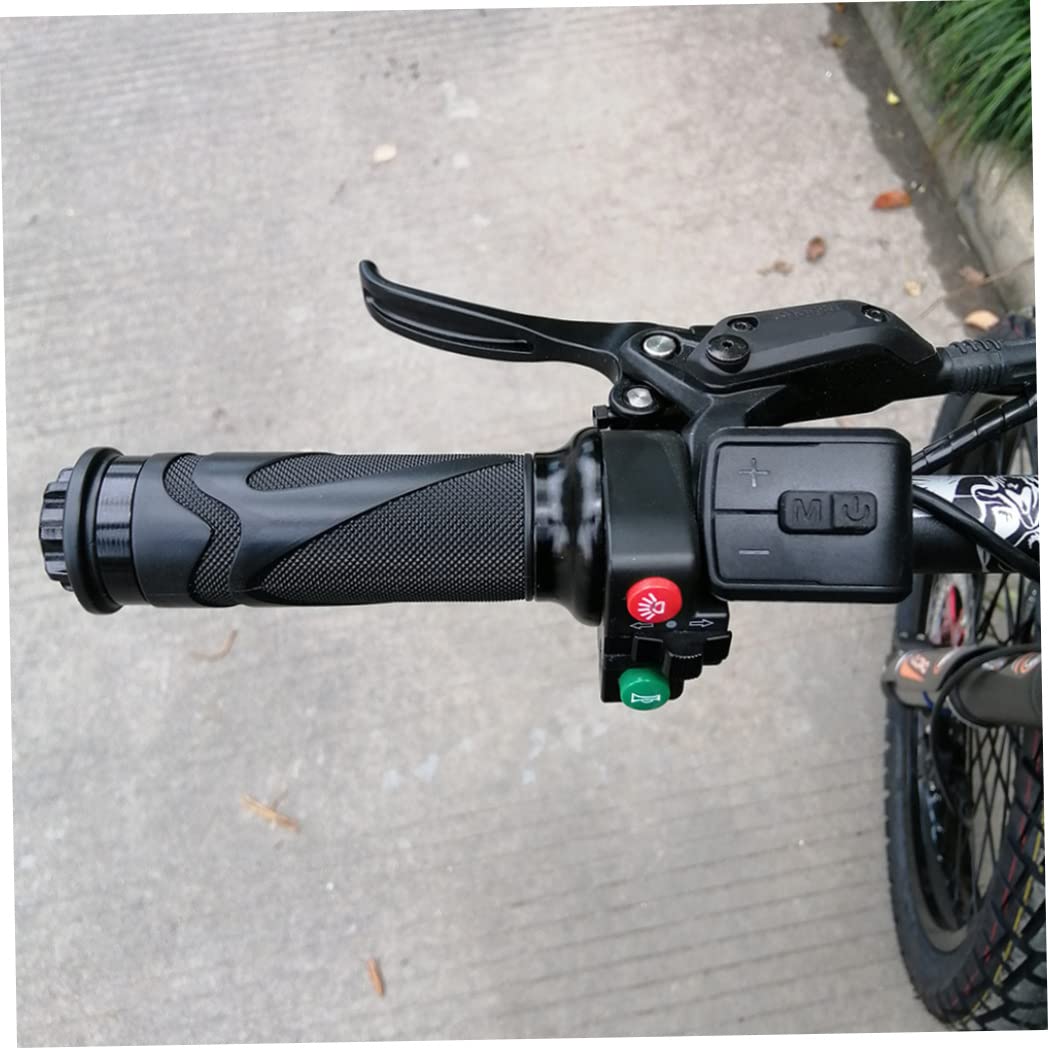 Faro per bici elettrica Fanale posteriore Gruppo luci per bicicletta elettrica Luce anteriore Corno posteriore Set nero
