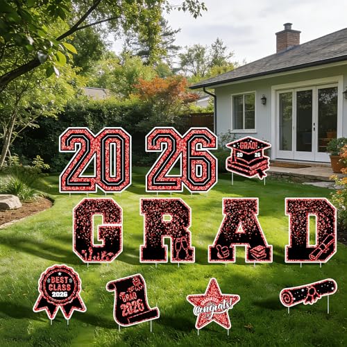 40% off Graduation Yard Signs – Class of 2026 (11 Pack)