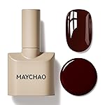 MAYCHAO 15ML Gel Nail Polish 1Pc Deep Cherry Red Nail Polish Soak Off UV LED Blood Red Nail Gel Polish Nail Art Starter Manicure Salon DIY at Home, 0.5 OZ