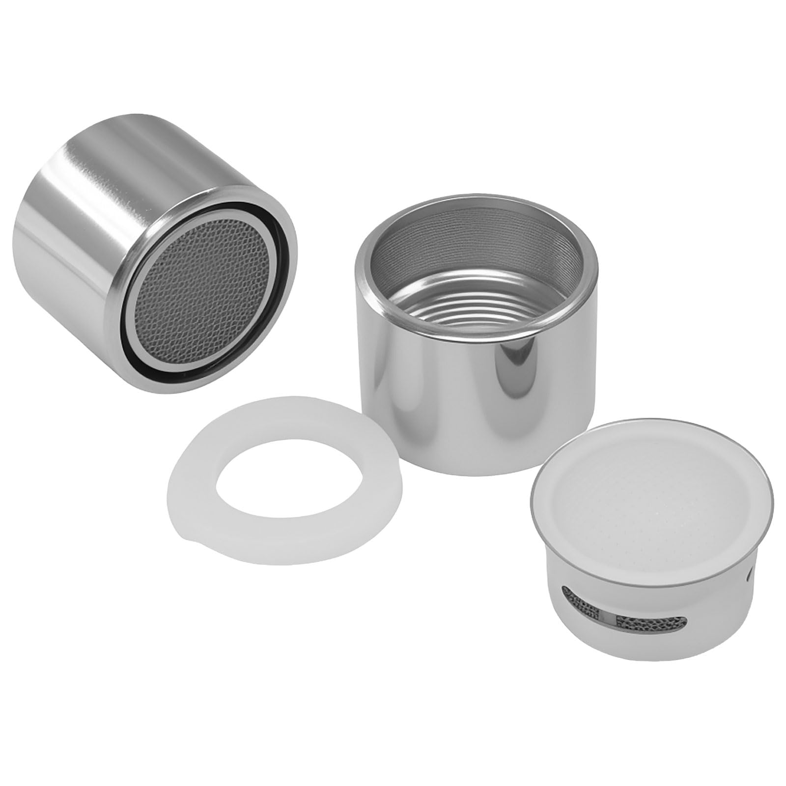Hitefu Faucet Aerator - 4 Pack, Chrome Brass -5 Hitefu Faucet Aerator - 4 Pack, Chrome Brass -5