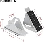 MDEOOSKY 2Pack Shoe Feet Kit for Extension Ladders, Compatible with D1200, D1300, D1700, D1800, D8220