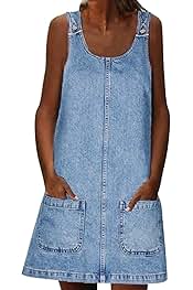 Jeanskleid ohne arm Clearance