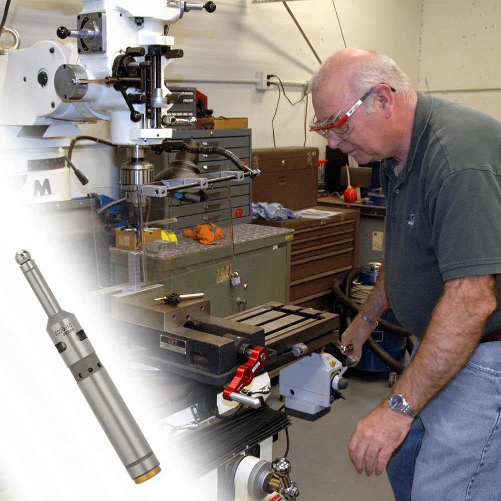 Kantentaster, Einseitiges Elektronisches Optisches Ortungs LED Piep Touch Point Sensor Fräsen Photoelektrisches Kantensuchwerkzeug CNC Drehmaschinen Präzision Kantensucher Rostfreier Fräsdrehmaschine
