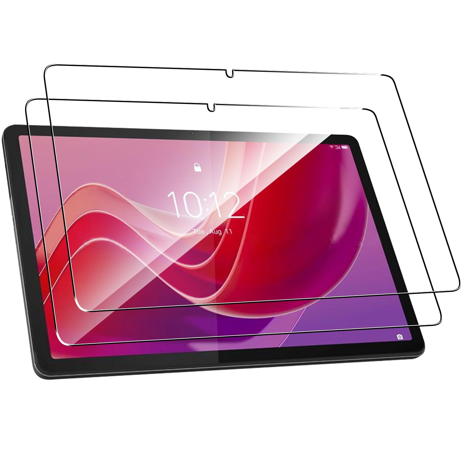 [2-Pack] 9H Hardness Screen Protector for Lenovo Tab M11 2024, HD Clear, Easy to Install, Anti-scratch Bubble Free Tempered Glass