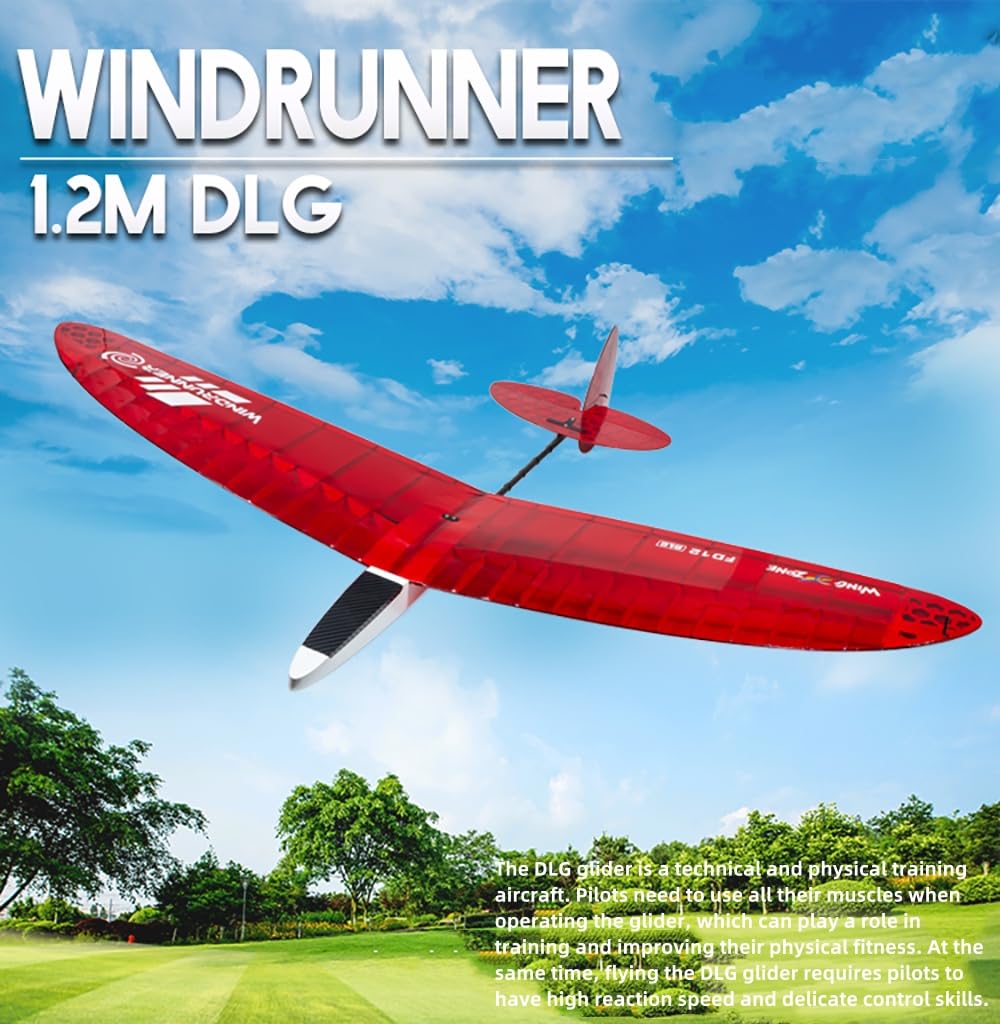 Amazon | Quolefly バルサウッドグライダー FD12 1200mm ウィングス