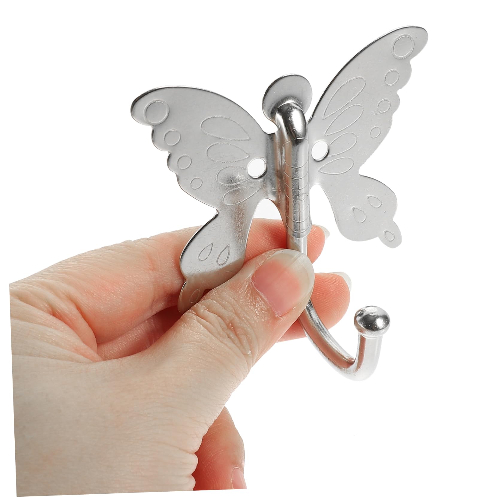 Didiseaon 4 Set Di Ganci A Farfalla in Acciaio Inox - Ganci Da Parete Facili Da Installare Per Bagno E Cucina