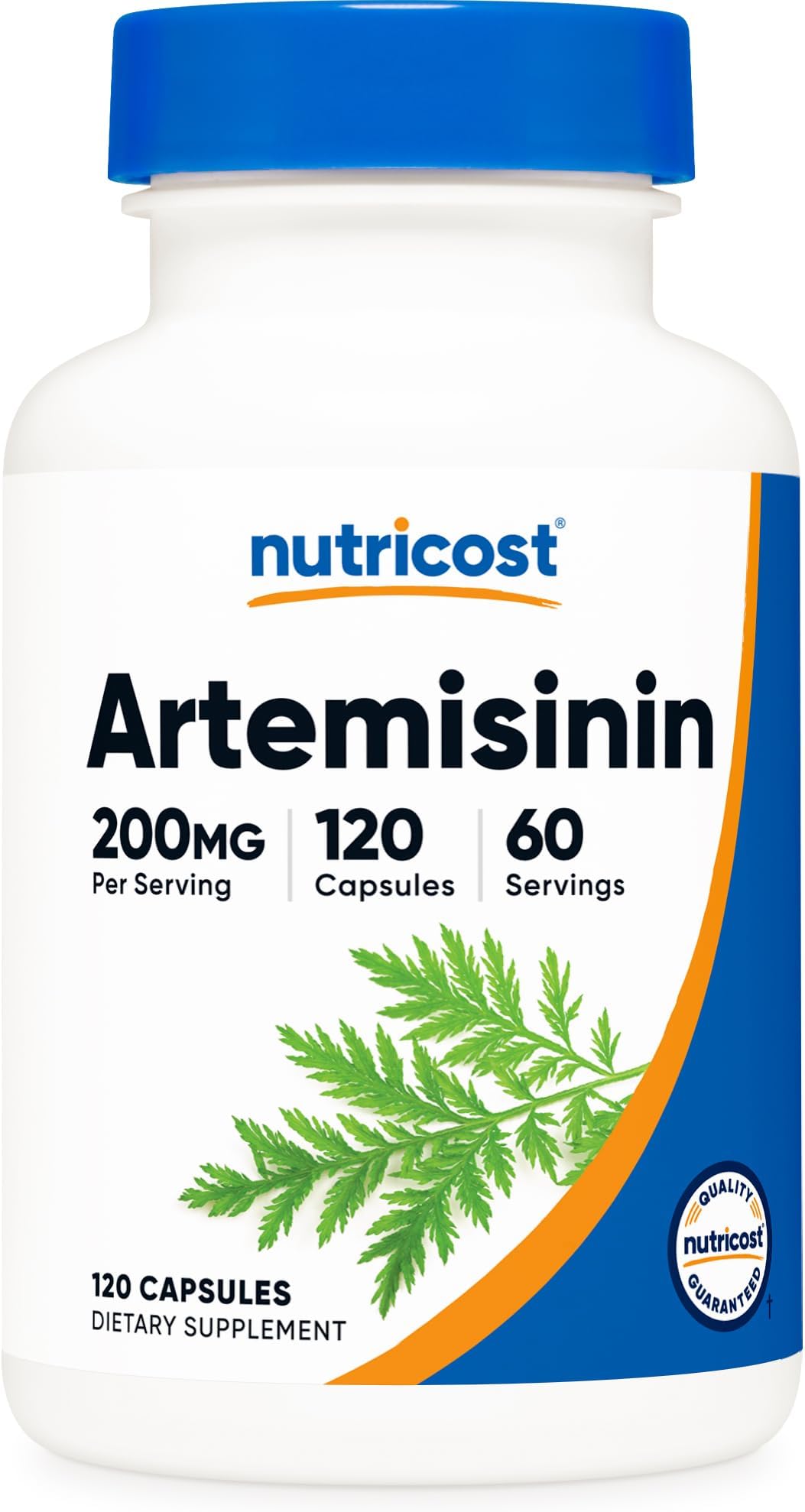 Nutricost Artemisinin 200mg, 120 Capsules - Non-GMO, Gluten Free, Vegetarian Friendly