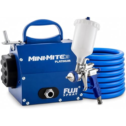 Fuji Spray 2803-T75G Mini-Mite 3 Platinum - T75G Gravity HVLP Spray System