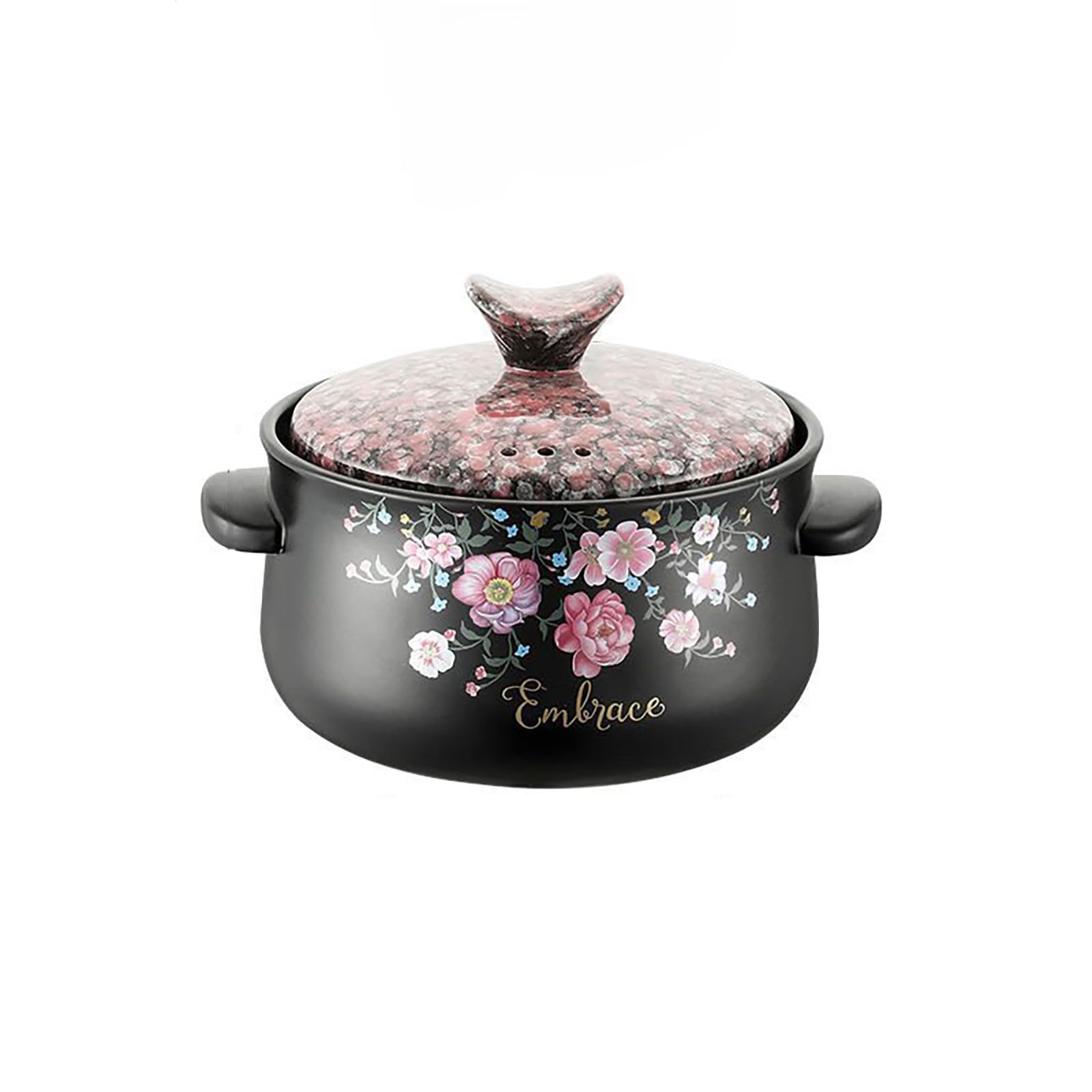 Ustensiles de cuisine en céramique for cuisinière, marmite à soupe(2.7qt)