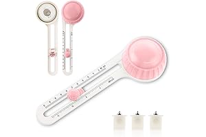 Martha Stewart Crafts Circle Cutter For Crafts, Adjustable with 3 Blades