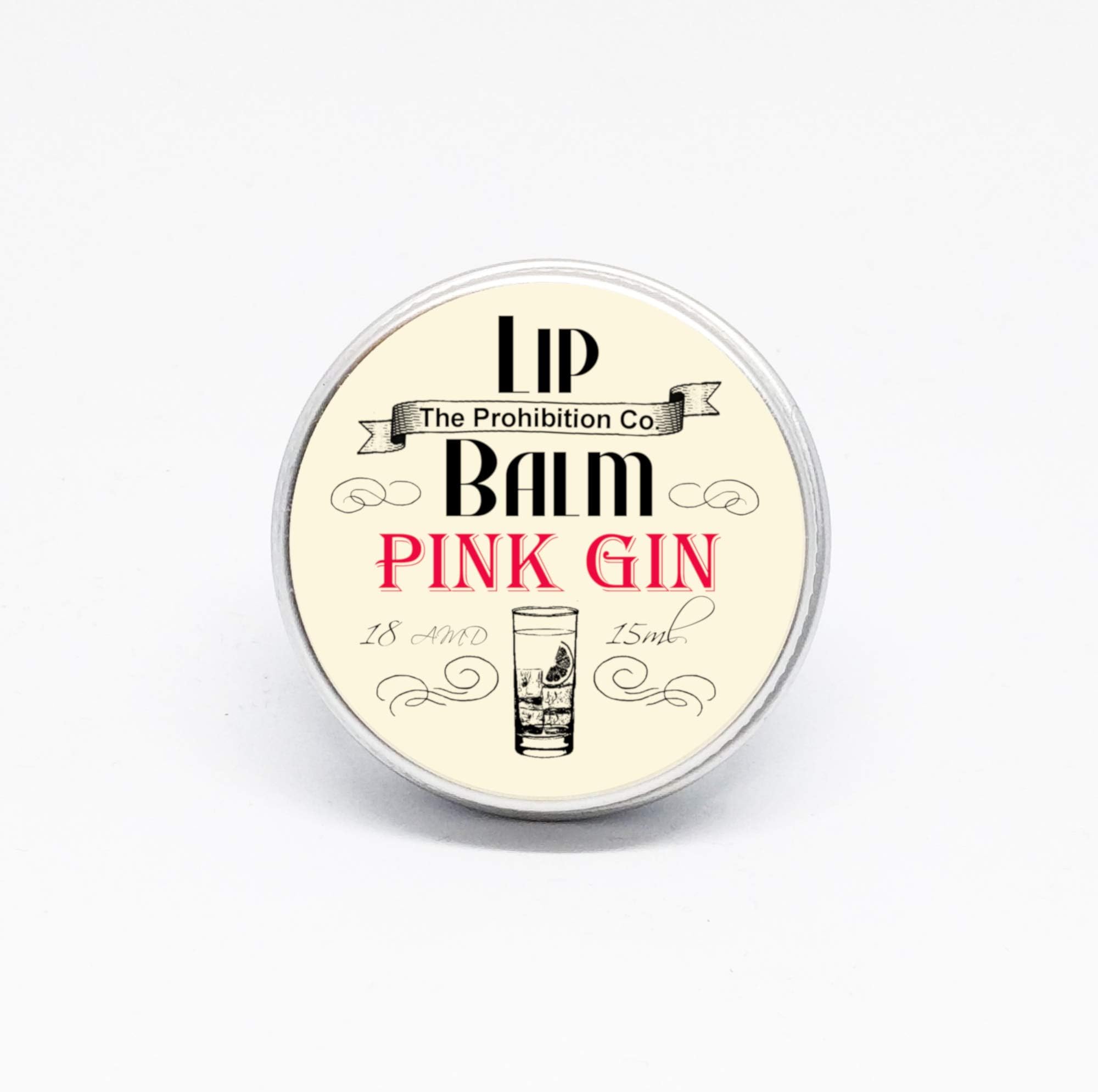 Pink Gin Lip Balm by Half Ounce Cosmetics