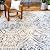 Home Dynamix Nicole Miller Patio Sofia Juniper Indoor/Outdoor Area Rug 7'9"x10'2", 4151-123, Distressed Damask Ivory/Gray Juniper