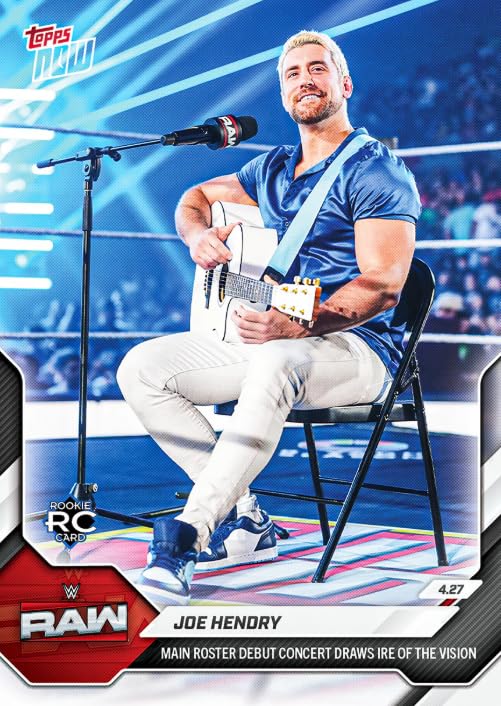 Joe Hendry 2026 Topps Now - 54 WWE RAW