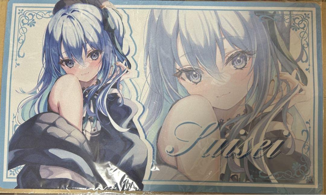 Amazon.co.jp: 星街すいせい プレイマット オフver : おもちゃ