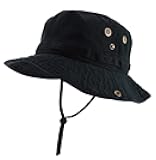 Big Oversized Jungle Boonie Bucket Hat with Chin String Fits Upto XXXL