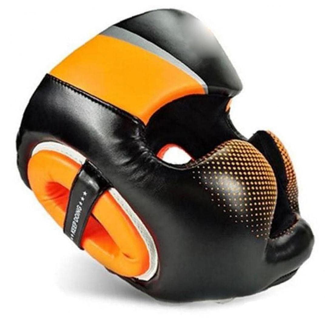 Bambini Giovani Adulti Donne Uomo Uomo Casco da Boxe MMMA Muay Thai Kickboxing Taekwondo Protettivo Protezione Copricapo Deo