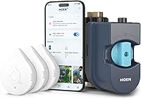 Vista 22 de Moen Flo - Monitor de agua inteligente y sensor de cierre automático, detector de fugas de agua conectado por Wi-Fi para tubería de diámetro de 1