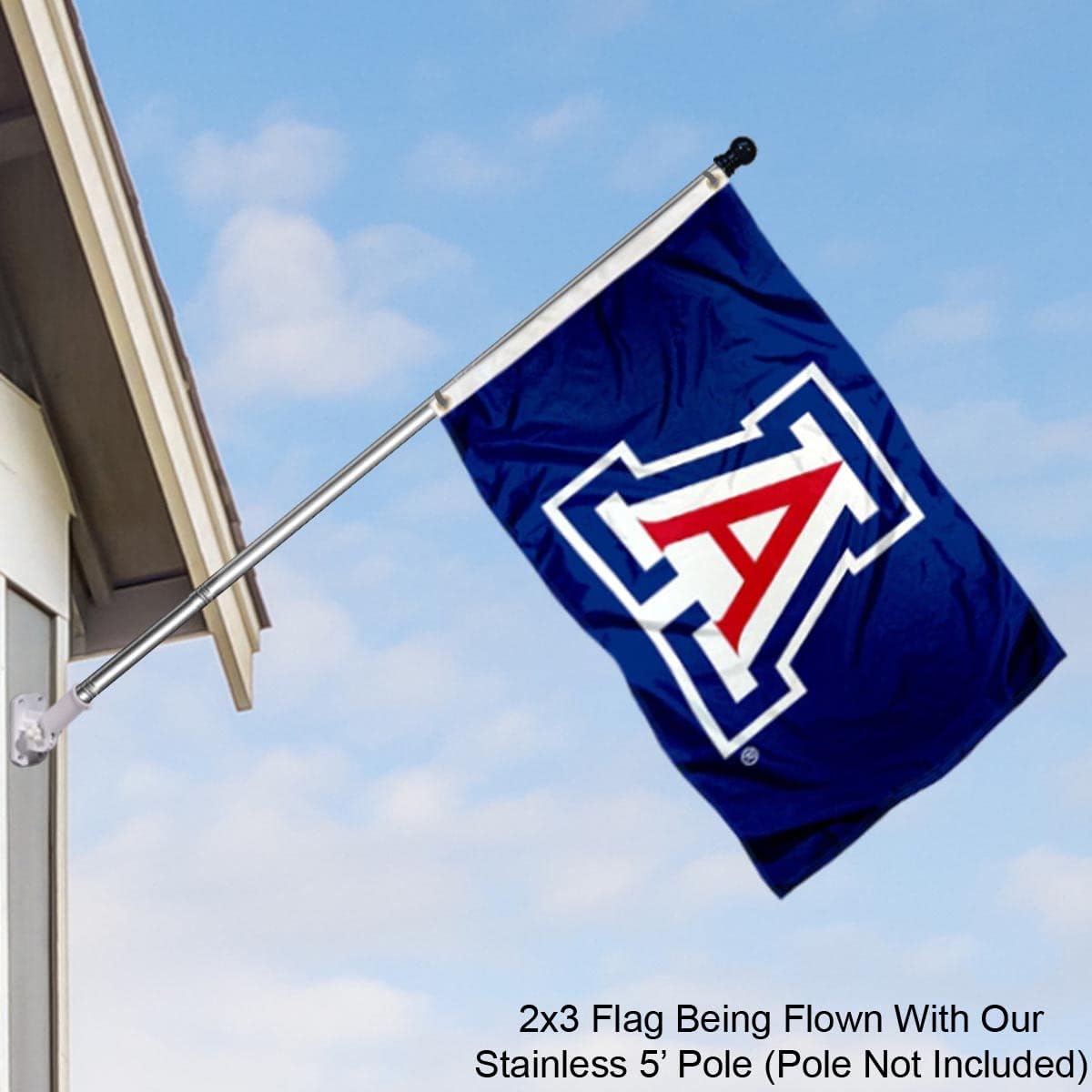 Arizona Wildcats 2x3 Foot Flag - Image 3