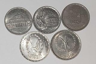 مجموعة عملات تذكارية من ألعاب وهدايا، مصنوعة من المعدن، مناسبة للجنسين، مجموعة نادرة للهواة. تساعد في تعلم التاريخ والثقافة المصرية.