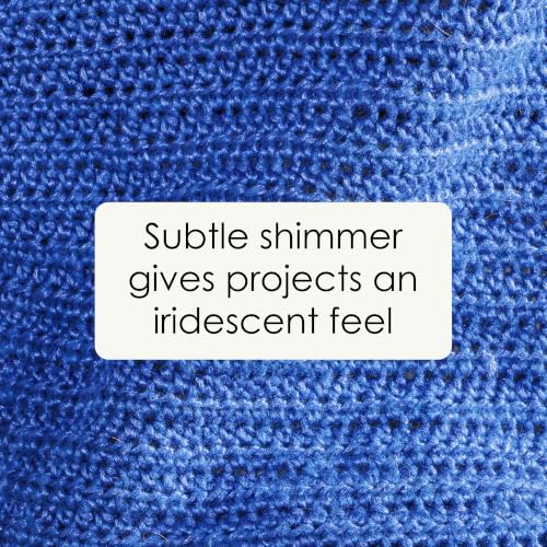 Image of Caron Simply Me Luster Yarn for Crocheting Soft, Ocean Wave, 2-Pack