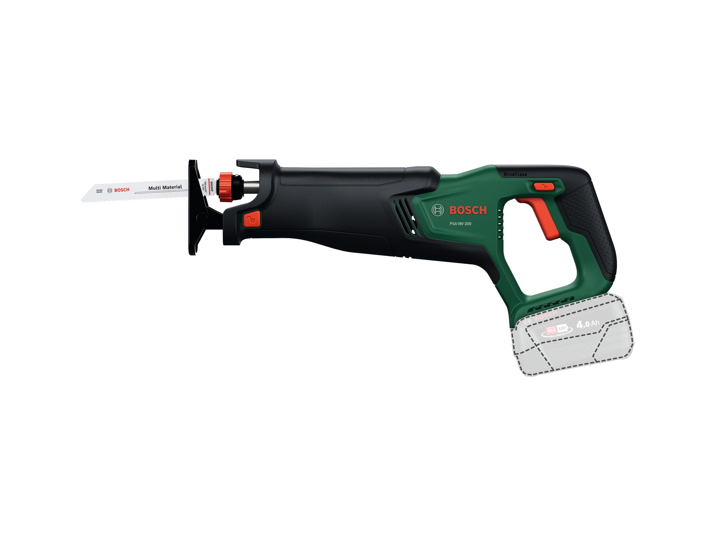 Bosch PSA 18V-200 Akülü Panter Testere Solo