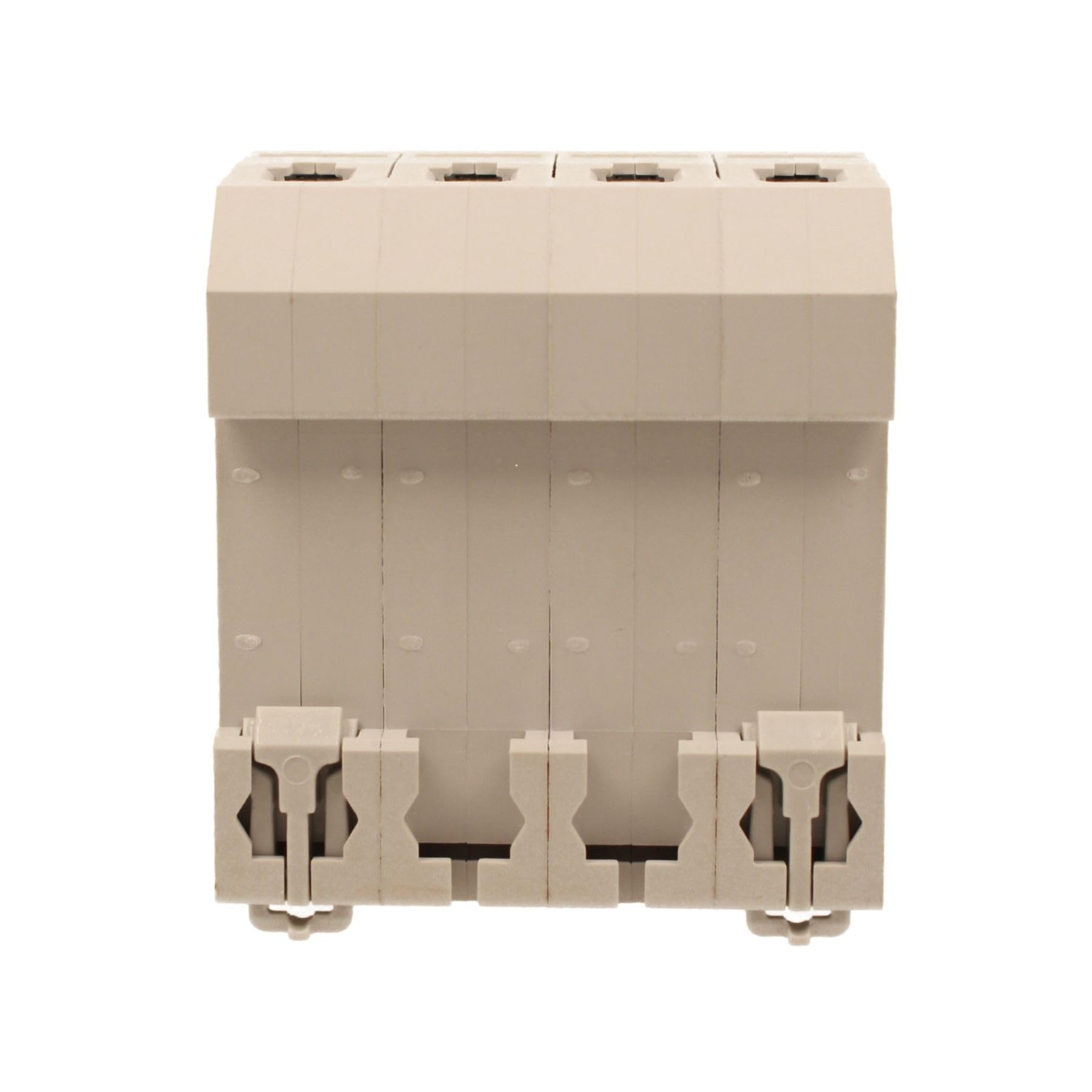 ZOREI Interrupteur magnétothermique automatique, 4P quadripolaire 220 V et 380 V, pour monophasé et triphasé, occupe 4 modules DIN, disponible jusqu'à 40 A