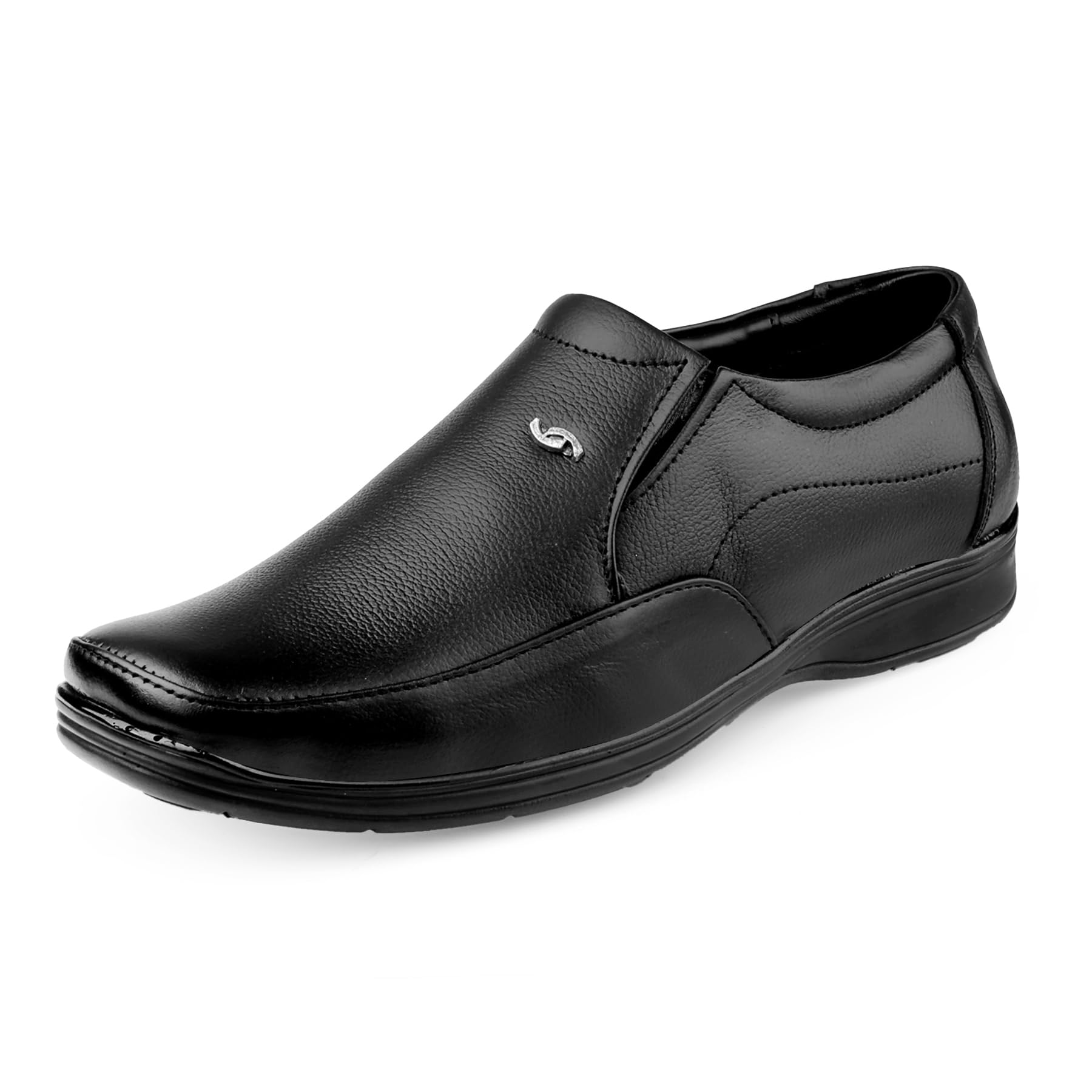 Leather Slip on Formal Shoes for Men-image-16
