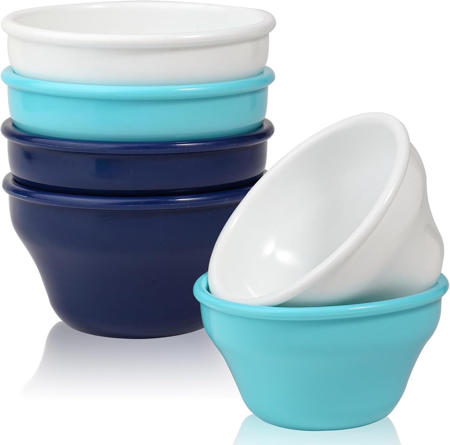 KOLUTI Silicone Cereal Bowls with Straws Set of 2, 20oz Breakfast Milk and Snack Serving Container, BPA Free Microwave Dishwasher Safe Reusable Salad Meal Bowl
