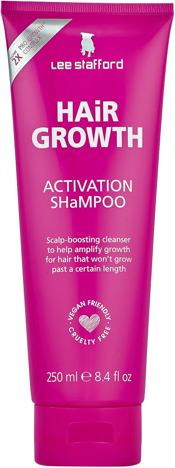 Lee Stafford Vegan Friendly Hair Growth Shampoo 250ml Hair Growth Treatment Containing PRO
