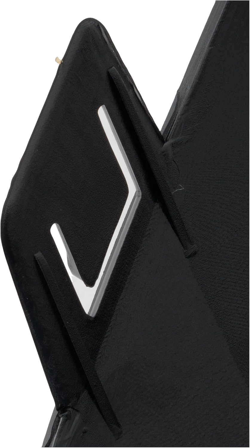 DAT AUTO PARTS Front Left Driver Side Fog Light Cover Lamp Bezel Trim Molding Bumper Insert Replacement For 2022-2024 Honda Civic Sedan Touring With Park Assist Hole Black Textured Plastic HO1038165