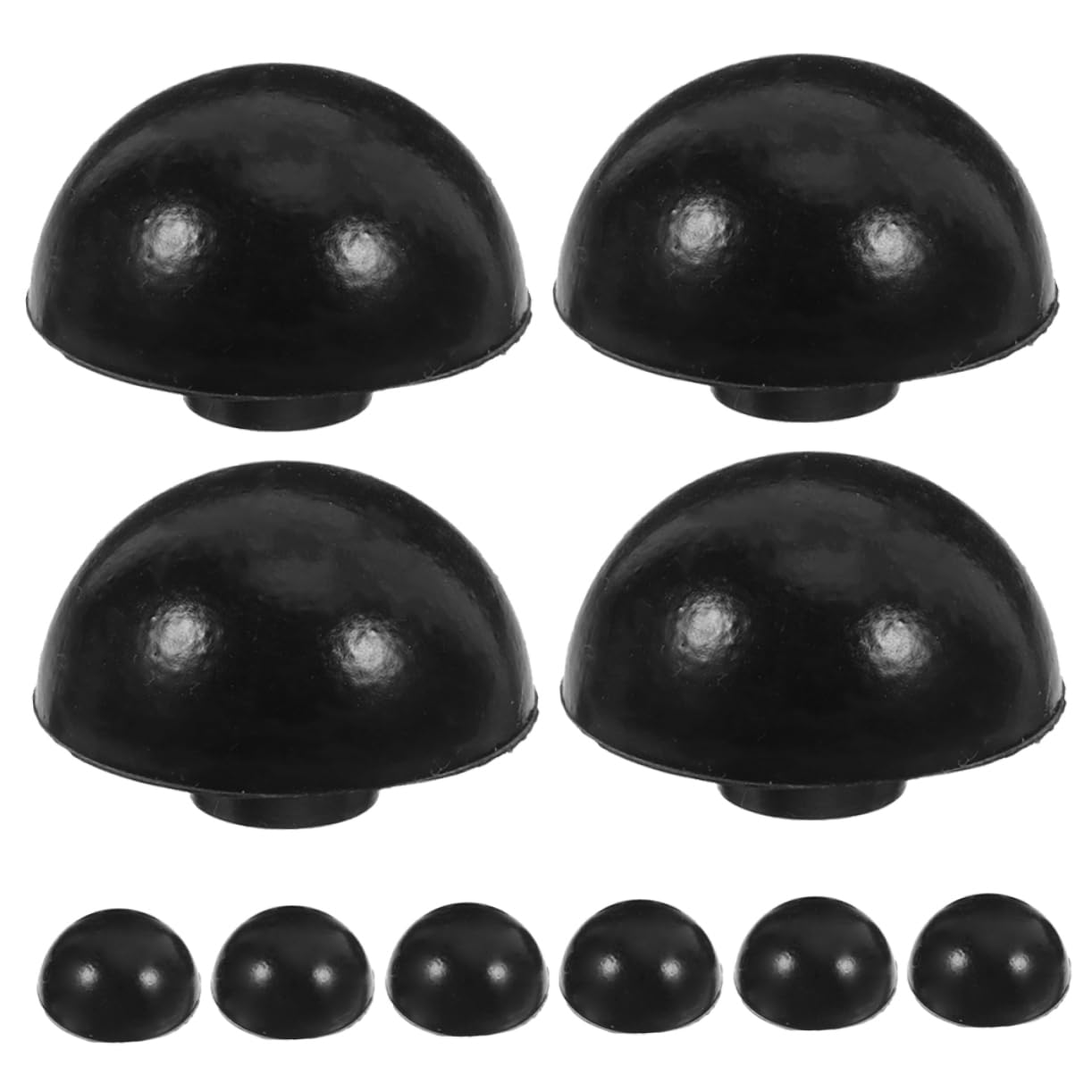 ifundom Drum Bottom Support 12-pack Silicone Drum Foot Pads for Enhanced Stability