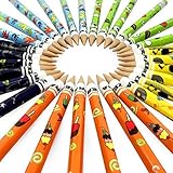 Zebra Funky Cadoozles Mechanical Pencils - 0.7mm Lead - Economy Pack of 30 - Assorted Barrel Colours