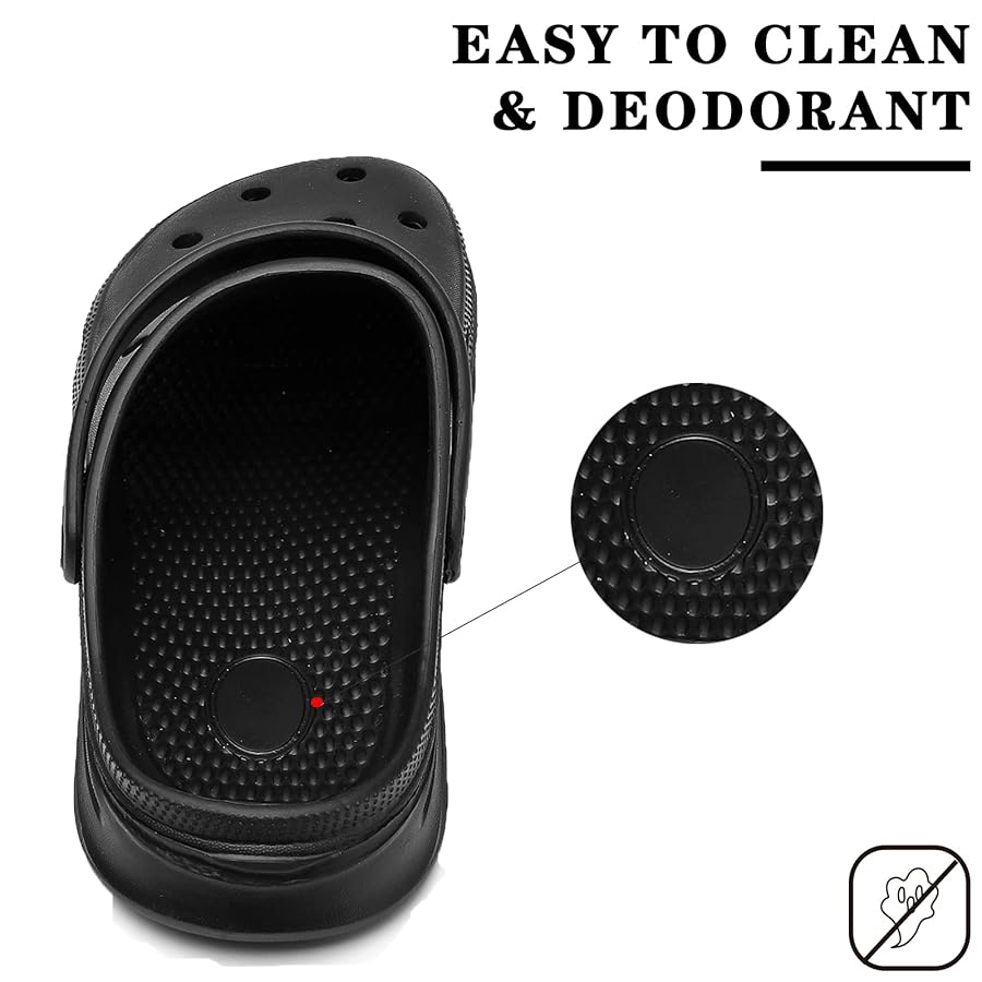 ziitop Mens Womens Garden Clogs Water Shoes Outdoor Casual