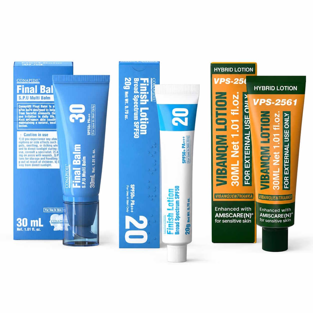 Amazon.co.jp: Pharmesthetic CONAPIDIL ファンデーションフリー 3点