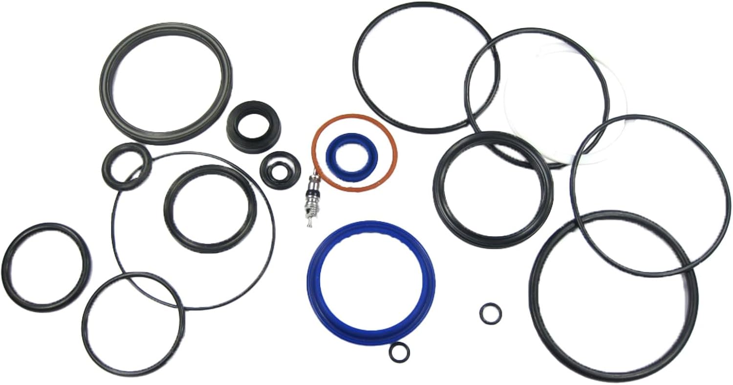 Replacement Compatible with RockShox Super Deluxe Thru Shaft Suspension Shock Seal Kit | Maintenance &