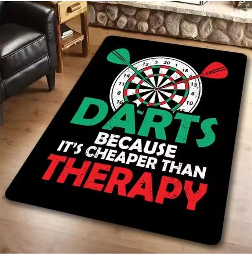 Tapis de sol target bullseye pour décoration de chambre à coucher et salon