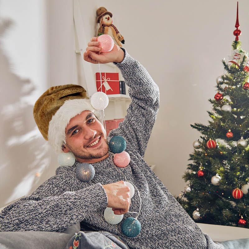 Santa Hat Xmas Holiday Hat for Adults Unisex Christmas Hats for Christmas Holiday Party Supplies - Image 4